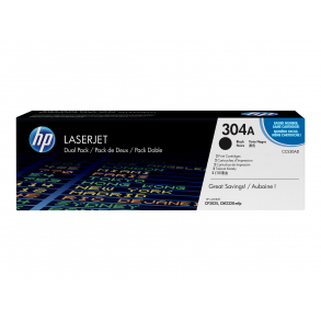 HP Toner CC530A 2-Pack Black HV