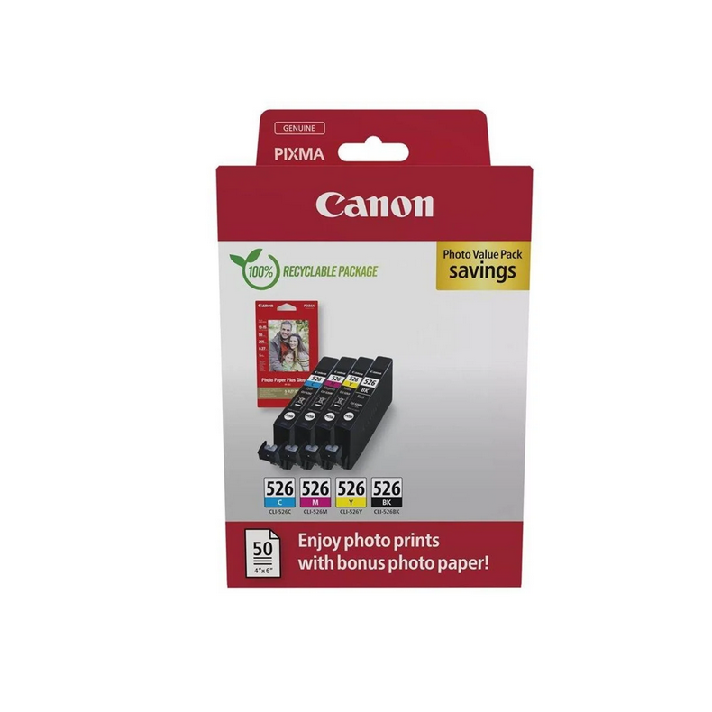 CANON CLI-526 Multipack C/M/Y/BK