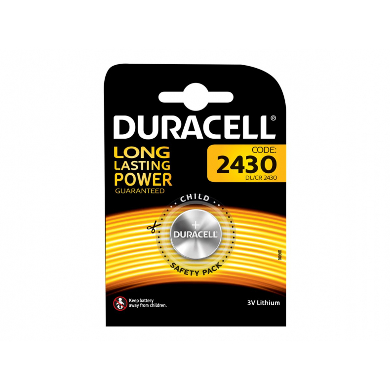 CR2430 (knapcelle), , 3V Duracell