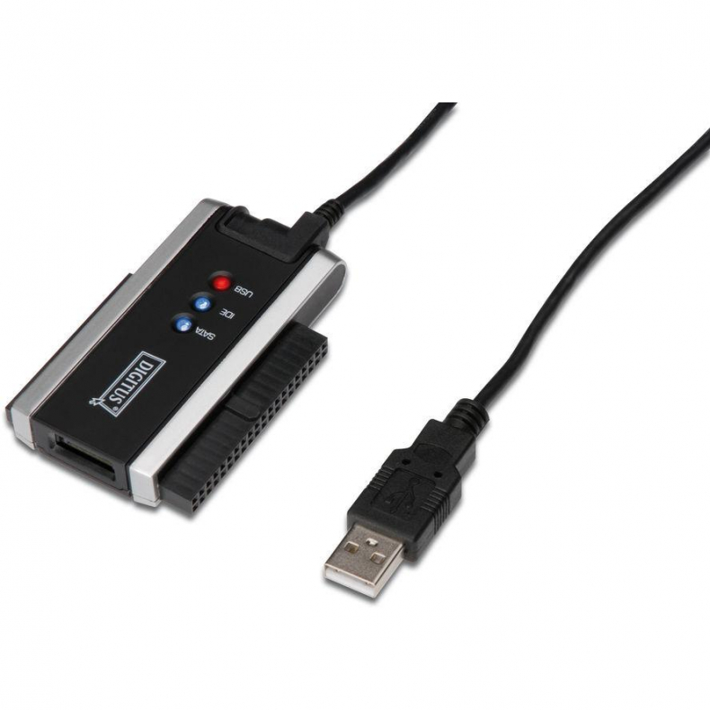 USB 2,0 til SATA / IDE  2,5/3,5 m/PSU