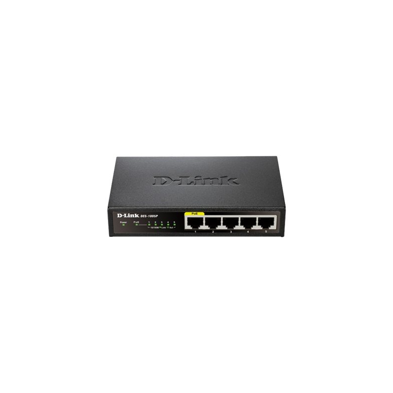 DES 1005P Switch 5-porte 10/100 PoE