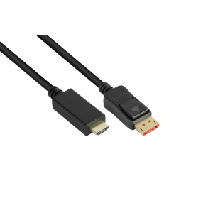 2 m. DisplayPort 1.4 til HDMI