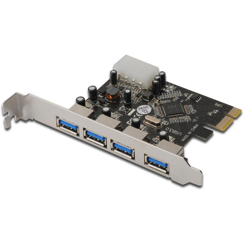 PCIe Card 4x USB3.0 Ports