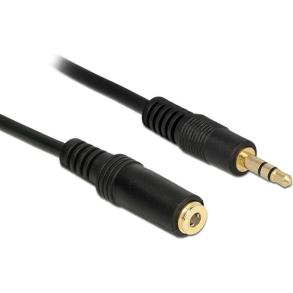 Forlnger 3,5mm han-hun 1m