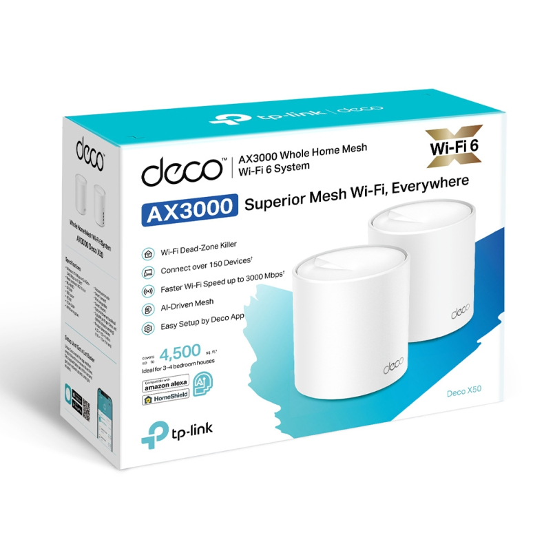TP-Link Deco X50 Wi-Fi-system Desktop