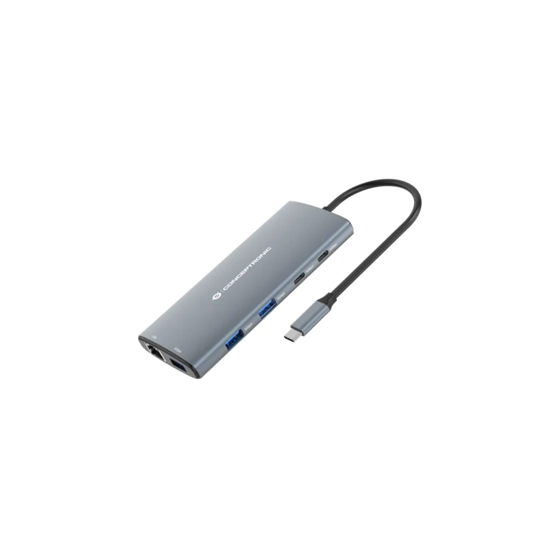 Dock USB-C->HDMI,SD,GbE,USB3.0/2.0,PD
