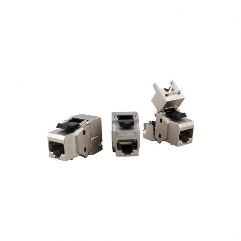 RJ45 Keystone STP,Cat.6A,500MHz