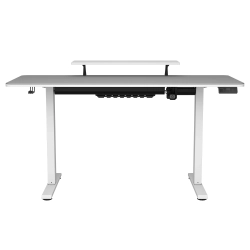 COUGAR E-Star 140cm h�ve/s�nkbord Hvid