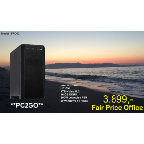 Luc Computer FPO02  i5-12400,16GB Win11 **PC2GO**