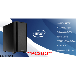 Luc Computer FPO10  Intel i5 14400F 16GB DDR5 RTX5060 Win11 **PC2GO**