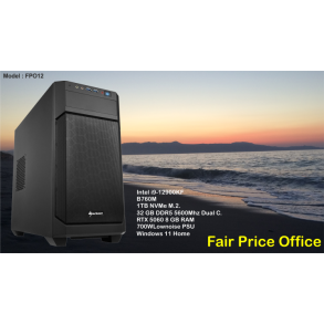 Luc Computer FPO12  Intel i9 12900KF 3,2GHz 32GB DDR5 RTX5060