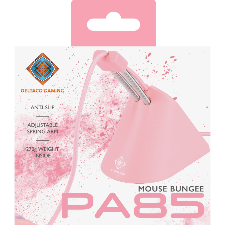 Muskabelholder Pink