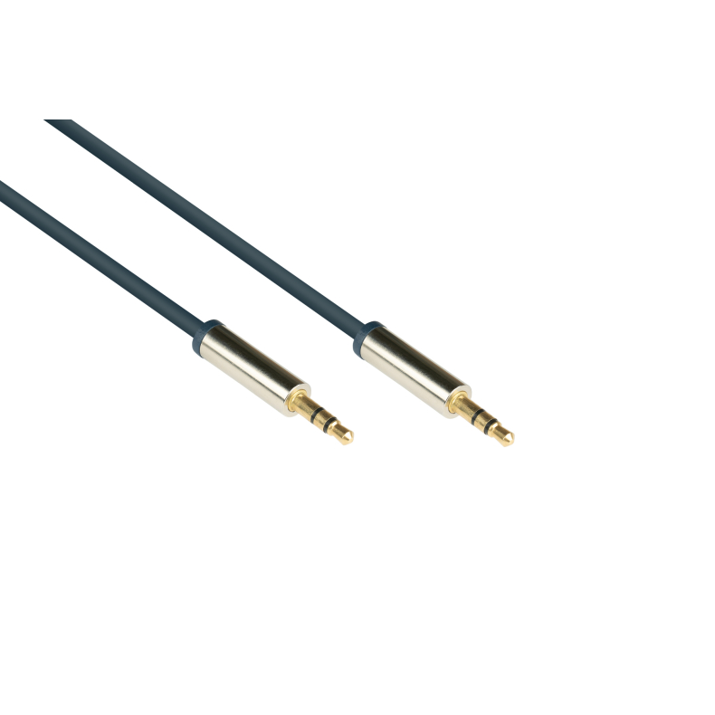 Audiokabel 3,5mm han - han 1m