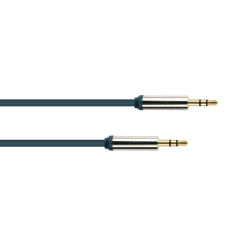 Audiokabel 3,5mm han - han 1m