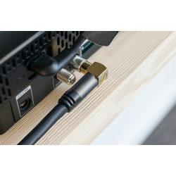 3m Antennek. sort  Coax 120DB 90g