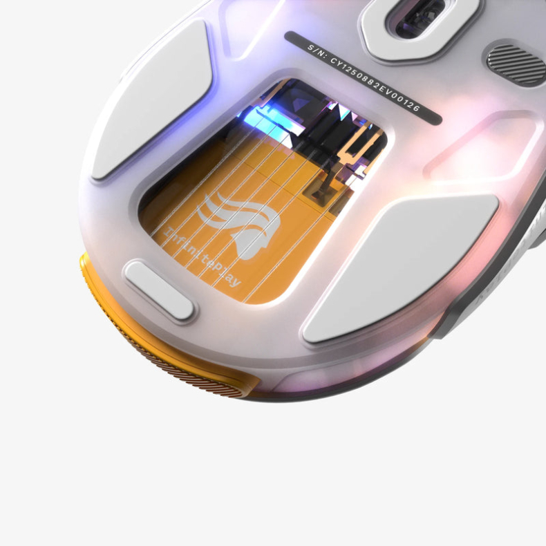 Glorious Mus Model D 3 Tr�dl�st Hvid