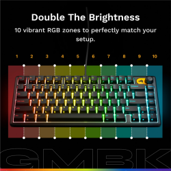 Glorious GMBK 75% Membrane tastatur