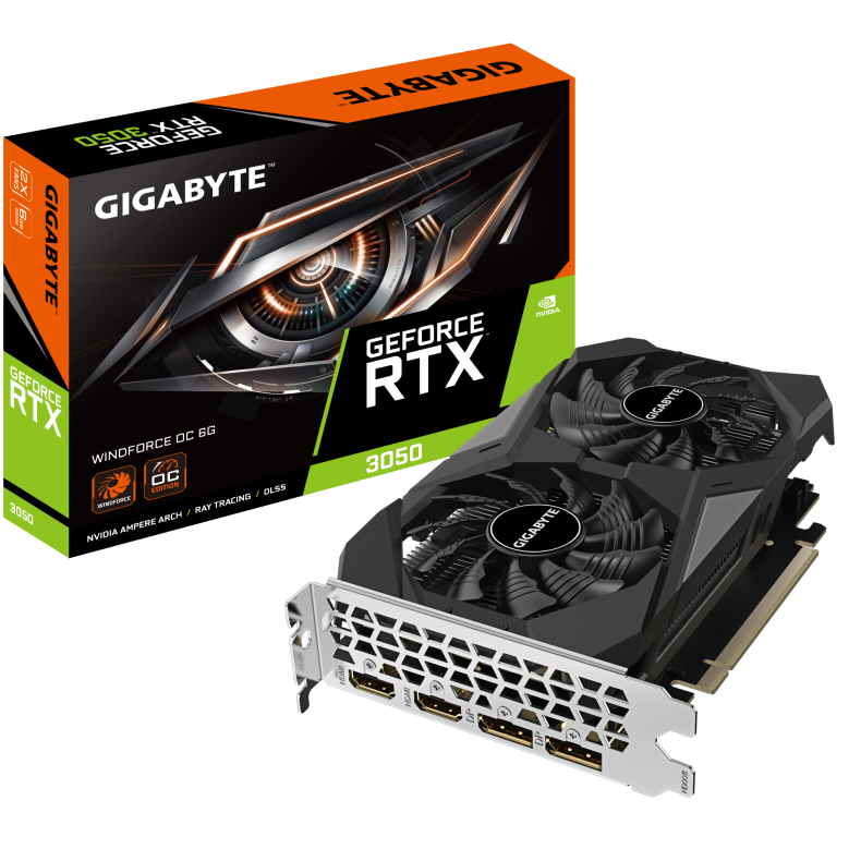 RTX 3050 Windforce OC 6GB