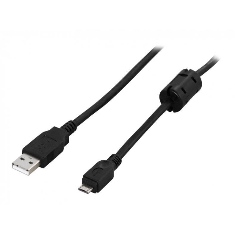 USB-adapter Type A han - micro-A han  1m