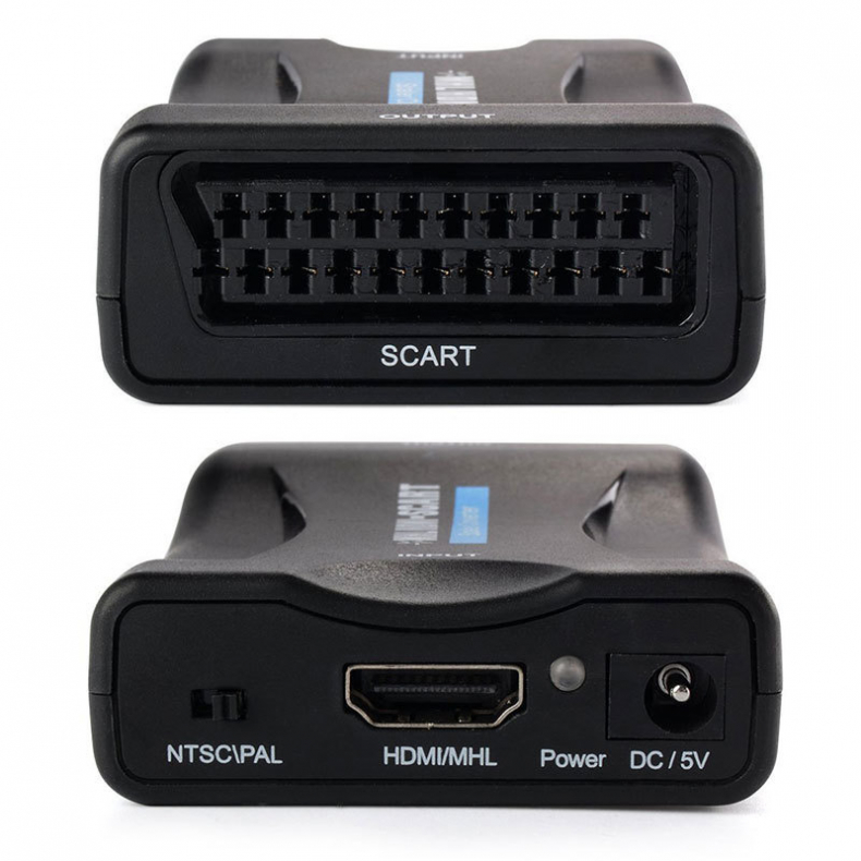 HDMI til SCART signalkonverter