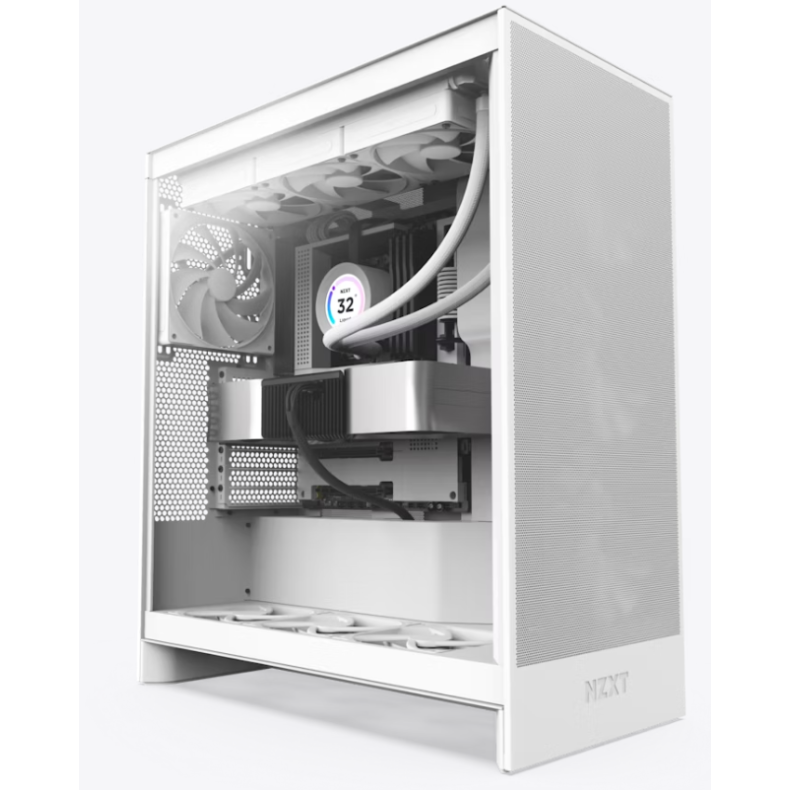 NZXT H7 Flow 2024 Mid-tower Hvid