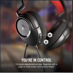 Corsair HS35 v2, Carbon