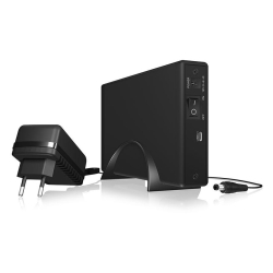 Ekstern HDD box 3,5" SATA USB3.1 Type-C