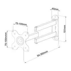 Skrmophng til vg 2 led, max 15KG