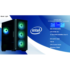 Luc Computer IG24 Intel i5-14600KF 32GB RTX 5070