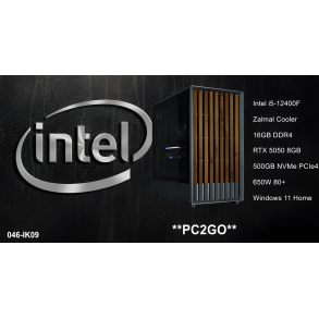 Luc Computer IG09 Intel i5-12400F 16GB 500GB NVMe RTX 5050 Win11 **PC2GO**