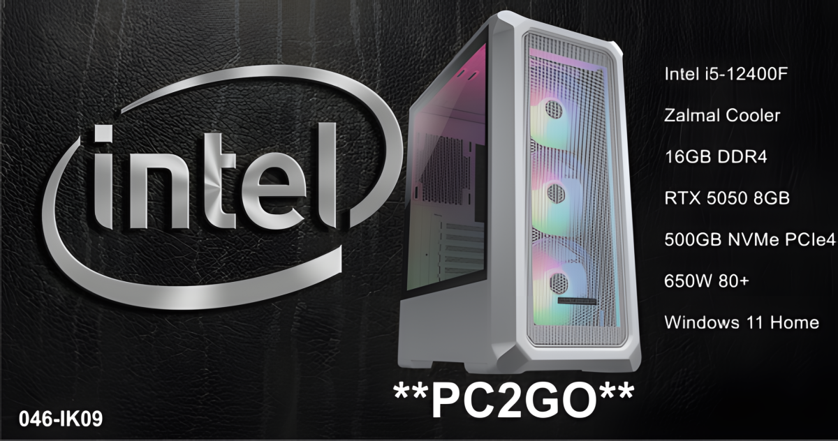 Luc Computer IG09 Intel i5-12400F 16GB 500GB NVMe RTX 5050 Win11 ...