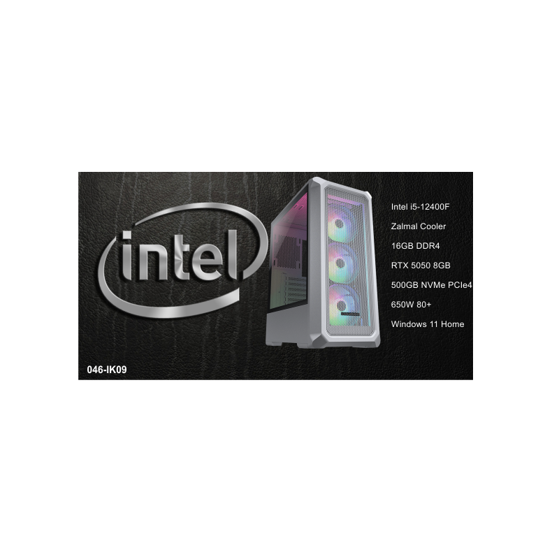 Luc Computer IG09 Intel i5-12400F 16GB 500GB NVMe RTX 5050 Win11