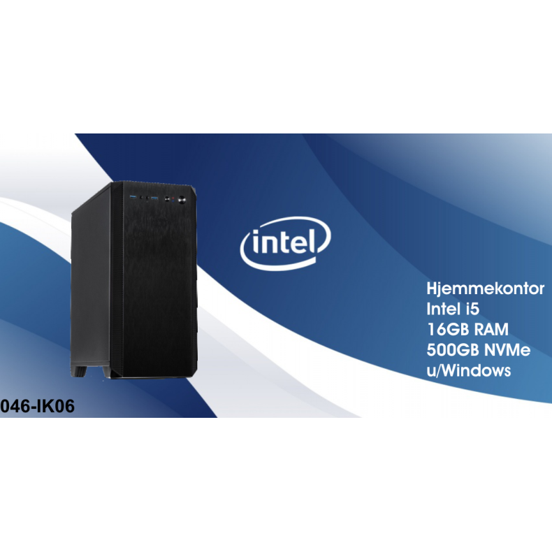 Luc Computer IK06 Intel i5-12400 16GB, 500GB u/win