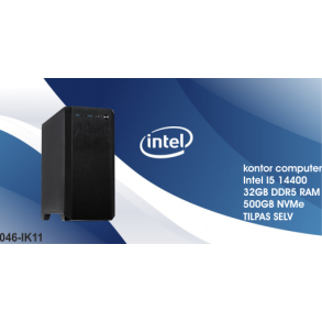 Luc Computer IK11 Intel i5-14400,32GB, 500GB tilpas selv
