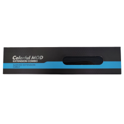 Sleeved extension KIT sort m/combs 18AWG