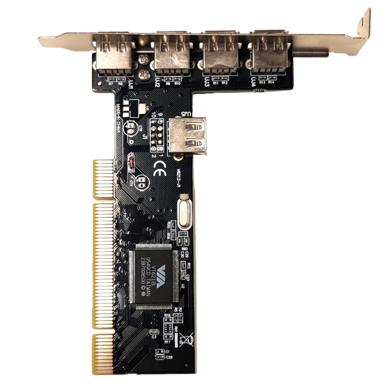 PCI USB 2.0 4+1 port