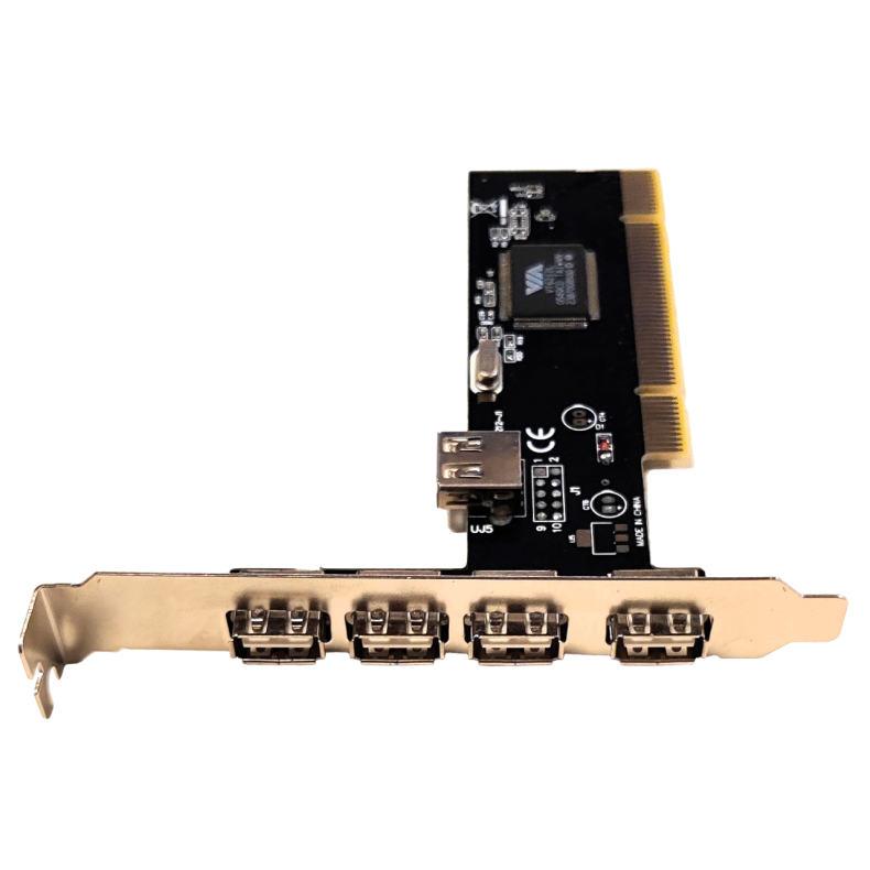 PCI USB 2.0 4+1 port
