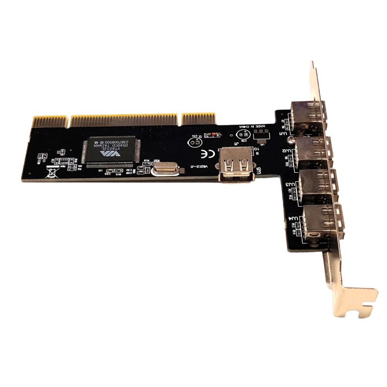 PCI USB 2.0 4+1 port
