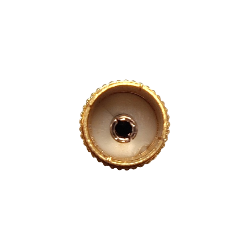 TV-antennestik, hun, guldbelagt