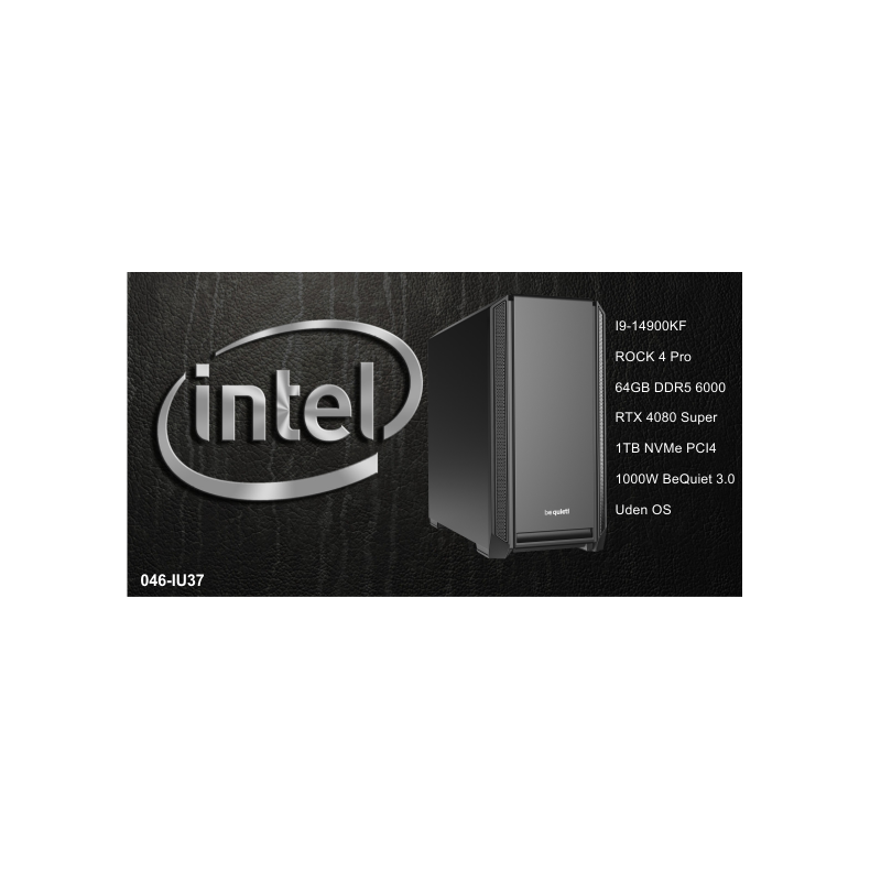  Luc Computer IU37 Intel i9-14900KF, RTX 4080S, 1TB NVMe, 64GB DDR5