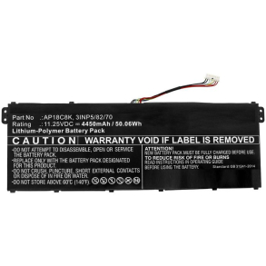 Alt. Acer 50.24Wh Li-Pol 11.55V 4350mAh