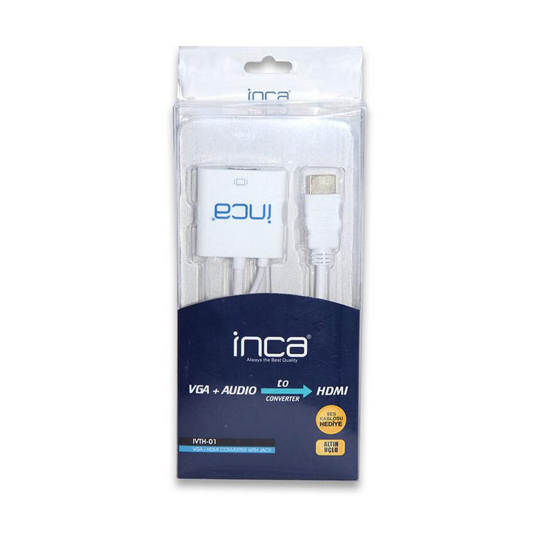 Inca VGA HDMI + AUDIO til HDMI Konverter