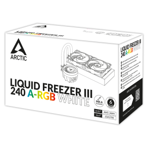 ARCTIC Liquid Freezer III 240 A-RGB Hvid