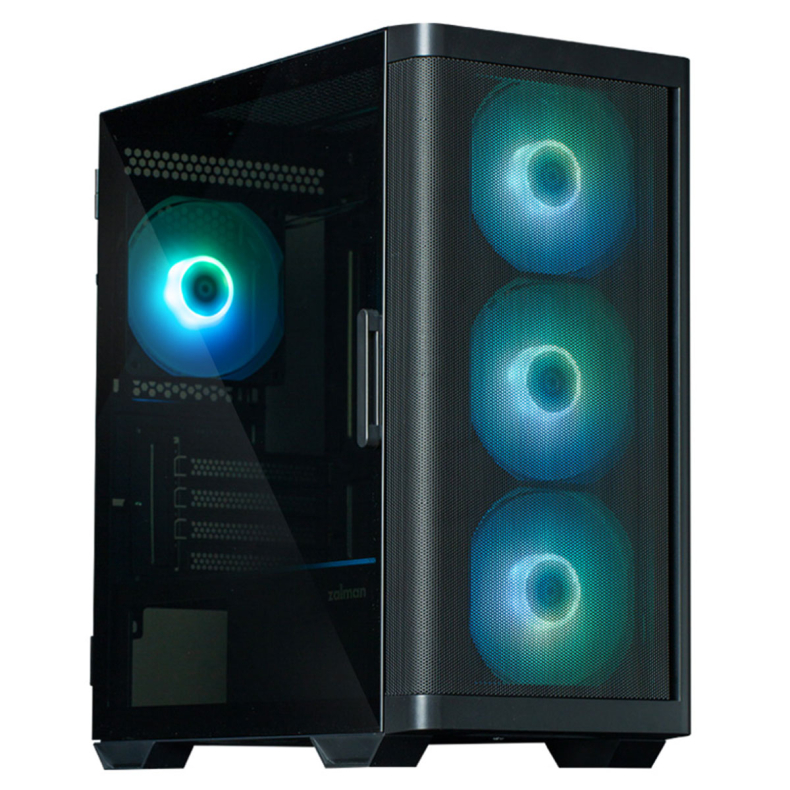 Zalman M4 Black MATX Case u/PSU