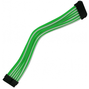 24-Pin ATX extension 30cm grn/hvid