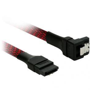 60 cm  Vinkel  SATA III  sort r�d