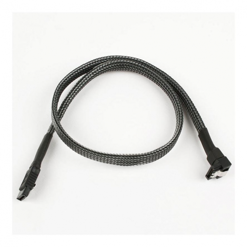 60 cm  Vinkel  SATA III  Carbon