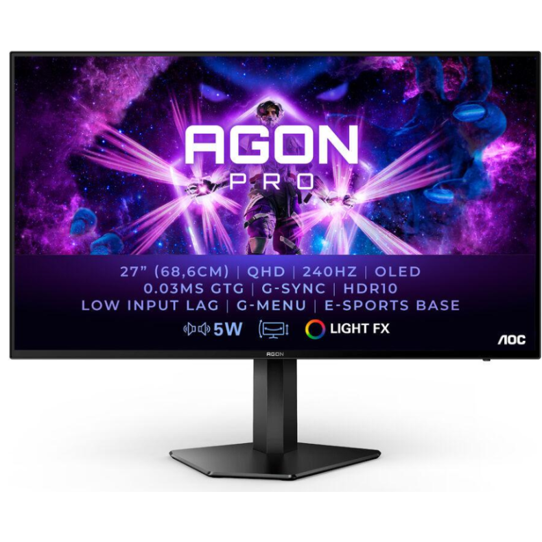 27 AG276QZD - 2560x1440 - OLED - 240Hz