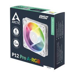 120mm P12 PRO PWM A-RGB Hvid