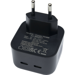 2-port 36W PD-Charger USB-C x 2